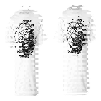 Yin Yang Symbol Tree Of Life Tai Chi Qigong Yoga Taoism T-Shirt | Mazezy