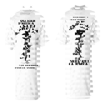 You're Either A Smart Fella Or A Fart Smella Vintage Raccoon T-Shirt - Monsterry