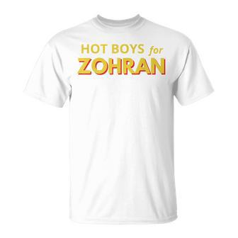 Zohran Mamdani For Nyc Mayor Cool Hot Boys For Zohran T-Shirt - Thegiftio UK