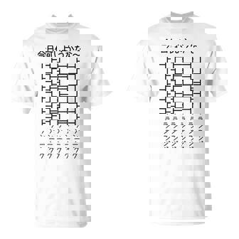 【今日何しようかな ランニング】あみだくじ マラソン 遊び心 おもしろ 面白い ユーモア ギャグ ネタ ウケ狙い 笑える Tシャツ - Kawaiitshirt