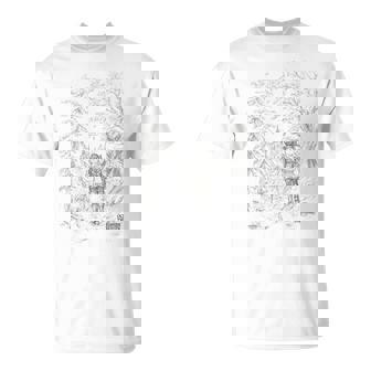 【公式】『オクトパストラベラー0』キービジュアル ラインアート Tシャツ - Kawaiitshirt