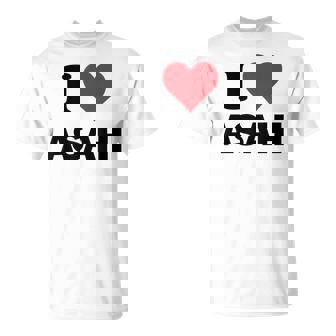 アイハート アサヒジャパン ラブ日本土産アイテム Tシャツ - Kawaiitshirt