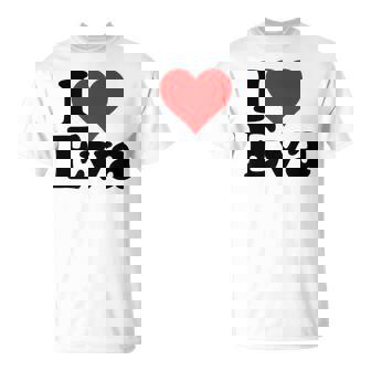 アイ・ラブ・ハート・エヴァ Tシャツ - Kawaiitshirt