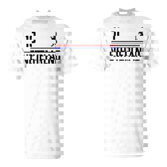 オランダサッカージャージ オラニエフットボールホランド Tシャツ - Kawaiitshirt
