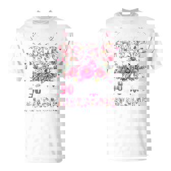 オンバック 90歳 1936年3月 花柄 90歳の誕生日 Tシャツ - Kawaiitshirt