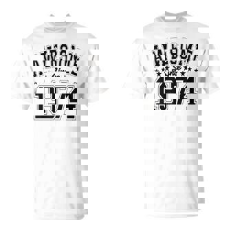 オーサム・ビンテージ1974年 Tシャツ - Kawaiitshirt