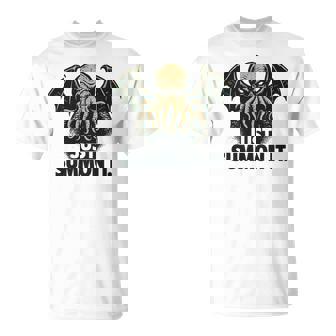 クトゥルフ、ただ召喚するだけ、面白い宇宙ホラークトゥルフカルト。 長袖tシャツ Tシャツ - Kawaiitshirt