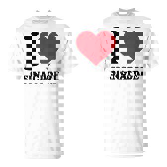 シンガポールへの愛をシンプルに伝える一枚 Tシャツ - Kawaiitshirt