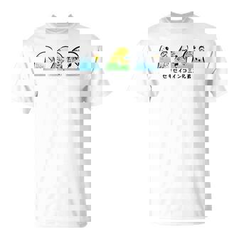 セキセイインコ 三兄弟 インコ 鳥 かわいい イラスト 手書き セキセイインコ 好き 鳥好き おもしろ 長袖tシャツ Tシャツ - Kawaiitshirt