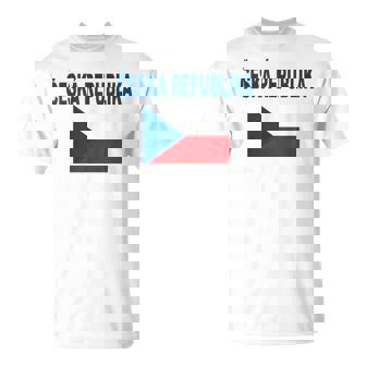 チェコ国旗 チェコ国旗 チェコ国旗 チェコlajka Ceske メンズ レディース Tシャツ - Kawaiitshirt