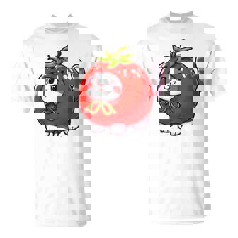 トマトの猫 コスチューム Tシャツ - Kawaiitshirt