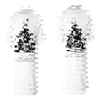 バイク オリジナル作品 タトゥーバイカーv650-Twin Cafe Tシャツ - Kawaiitshirt