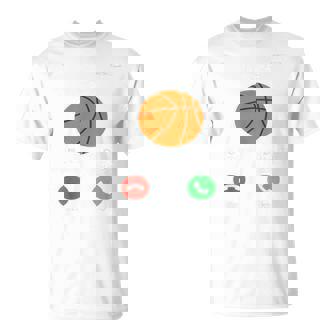 バスケットボール、着信、おもしろ、おもしろ服、バスケットボール、ギフト、メンズ、おもしろグッズ、バスケットボール部、ウケ Tシャツ - Kawaiitshirt