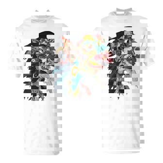 ババヤガ 神話 グラフィック ファンタジー イラスト ババヤガ Tシャツ - Kawaiitshirt