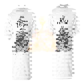 パグがいっぱい I'm Ok パグ好き。 Tシャツ - Kawaiitshirt