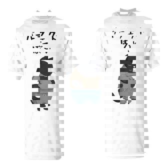 パーフェクトボディ 猫 デブ猫 太った猫 面白tシャツ おもしろ文字 ギャグ ネタ おもしろグッズ かわいい 動物好き Tシャツ - Kawaiitshirt