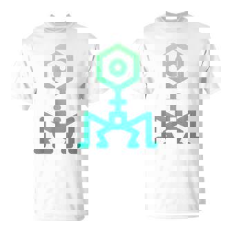 ファージバクテリオファージ療法 微生物学 Tシャツ - Kawaiitshirt