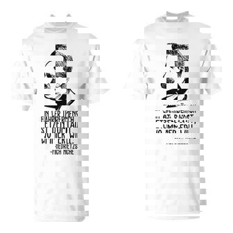 フリードリヒ・ニーチェ哲学 ドイツ哲学 Tシャツ - Kawaiitshirt