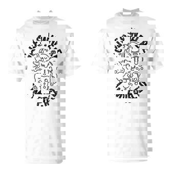 ボディピアス Guess Where I'm Pierced アンティーク調デザイン Tシャツ - Kawaiitshirt