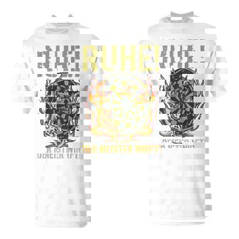 メンズ マスタースローダーツとダーツプレーヤーのバックプリント残り Tシャツ - Kawaiitshirt