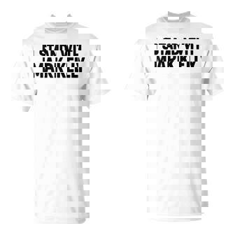 マーク・ケリーと立ち、投票ブルー、政治アパレル2026 Tシャツ - Kawaiitshirt