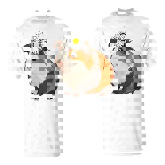 モルモットの花、モルモットの花 Tシャツ - Kawaiitshirt