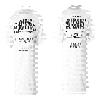 ローリングス メリーランド Md ヴィンテージ アスレチック ブラック スポーツデザイン 長袖tシャツ Tシャツ - Kawaiitshirt