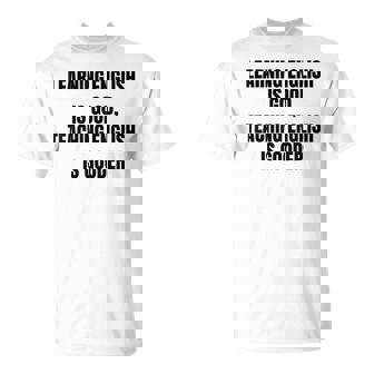 ヴィンテージの退職英語教師、面白い英語教師 Tシャツ - Kawaiitshirt