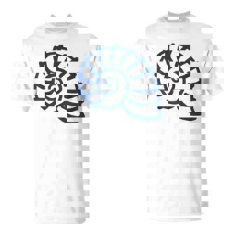 海のユーモア シンプルでミニマルな貝殻 貝殻 Tシャツ - Kawaiitshirt