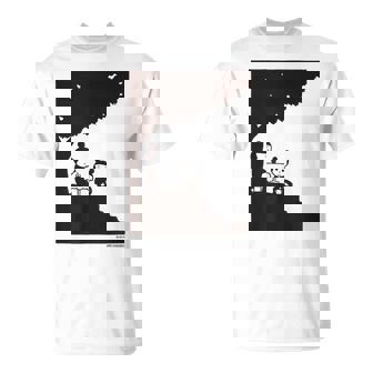 詩とメルヘン 東君平 なつのたぬき Tシャツ - Kawaiitshirt