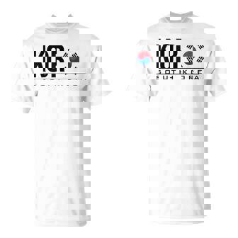 韓国国旗 韓国スポーツゲーム アスレチックジャージースタイル Tシャツ - Kawaiitshirt