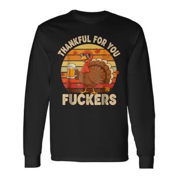 Sweat à Capuche Drôle F-Caw-F Dinde - Blague Thanksgiving Meme - Col Roulé - 241g - Coupe Classique