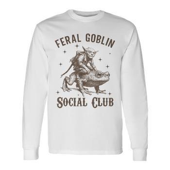 Goblincore Feral Goblin Social Club Men's T-shirt Back Print