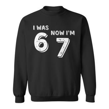 7 Year Old Birthday Was 6 Now I'm 7 67 Long Sleeve T-Shirt - Seseable