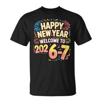 67 New Year's Eve Happy New Year 2026-7 67 New Year Men's T-shirt