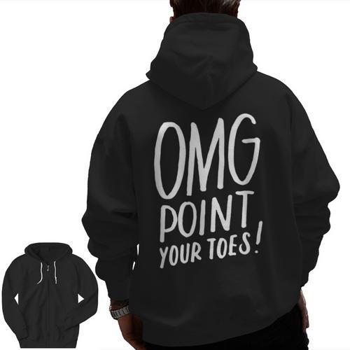 Dancing Great For Dance Teachers Coach T-Shirt Men Zip Up Hoodie Back Print - teacherstshirts.com CA