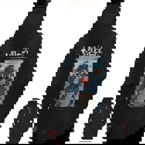 Mole Chemistry Chemist Student Science Teacher Men Zip Up Hoodie Back Print - teacherstshirts.com