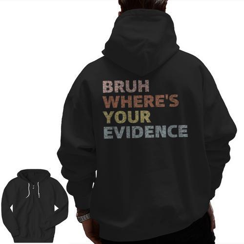 Prove It Cite Your Evidence English Teachers Day Men Zip Up Hoodie Back Print - teacherstshirts.com DE