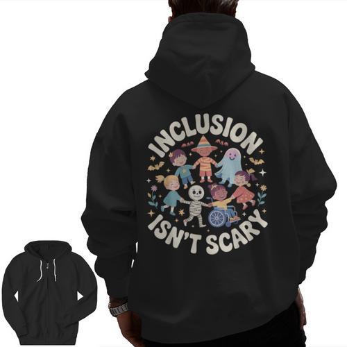 Special Education For Men Women SPED Teacher Men Zip Up Hoodie Back Print - teacherstshirts.com
