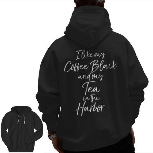 Teacher Shirts & Teaching Studio American History Quote For Teachers USA Revolution Men Zip Up Hoodie Back Print - teacherstshirts.com UK