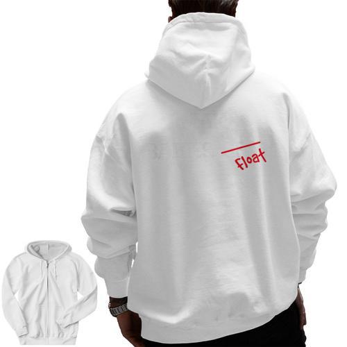 I Make Babies Cry Float Funny Swimming Coach Teacher Gift Men Zip Up Hoodie Back Print - teacherstshirts.com CA