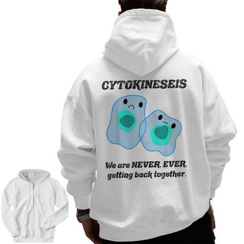 Biology T Shirts Science Biology Teacher Idea Men Zip Up Hoodie Back Print - teacherstshirts.com