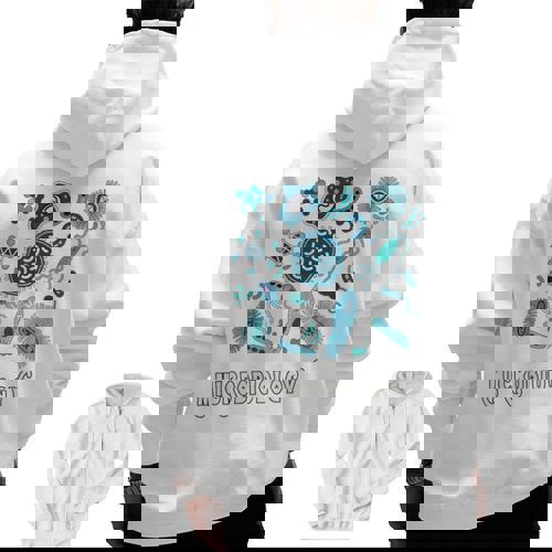 Microbiology Teacher Science Instructor Tee Shirt For Men Women Men Zip Up Hoodie Back Print - teacherstshirts.com