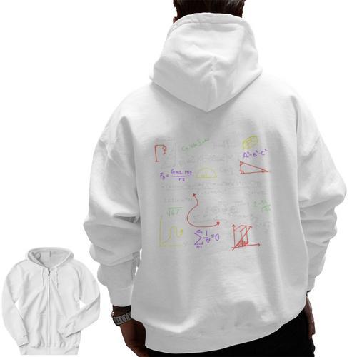 What Part Of Don't You Understand Math Teacher Premium Tri-Blend Men Zip Up Hoodie Back Print - teacherstshirts.com