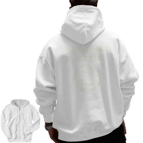 Science Teacher Biology Microbiology Pun Men Zip Up Hoodie Back Print - teacherstshirts.com AU