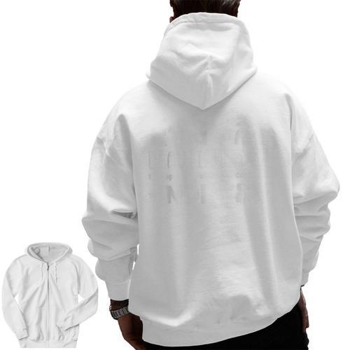 Support Public Education Teacher Red For Ed Indiana Men Zip Up Hoodie Back Print - teacherstshirts.com