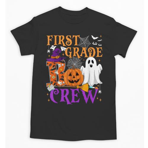 1st Grade Boo Crew Teacher Student Halloween Costume Unisex T-Shirt - teacherstshirts.com AU