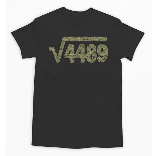6 7 Army Pattern Meme Square Root 4489 Slang Math Teacher Unisex T-Shirt - teacherstshirts.com