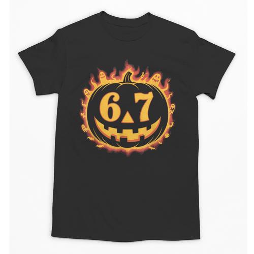 6 7 Meme Halloween Pumpkin Costume For Student Teacher Unisex T-Shirt - teacherstshirts.com DE