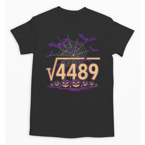 67 Meme Math Teacher Square Root 4489 Halloween Unisex T-Shirt - teacherstshirts.com UK